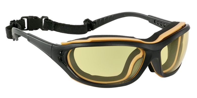Очки защитные желтые с обтюратором MADLUX Anti-fog