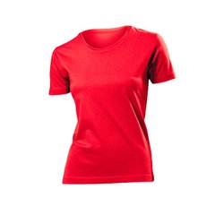 Футболка жіноча з круглим коміром STEDMАN CLASSIC-T FITTED червоного кольору, футболка, Китай, Китай, M