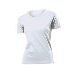 Футболка жіноча з круглим коміром STEDMАN CLASSIC-T FITTED білого кольору, футболка, Китай, Китай, S