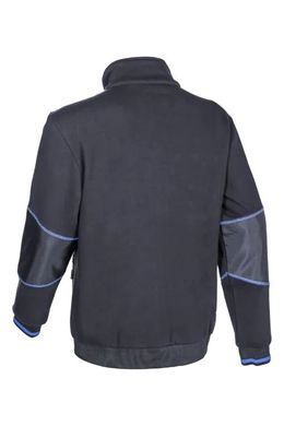 Куртка флісова Coverguard KIJI чорна з синім, куртка, Франція, M