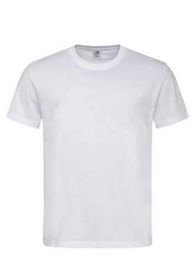 Футболка унисекс 100% х/б, белая STEDMАN CLASSIC-T, футболка, L