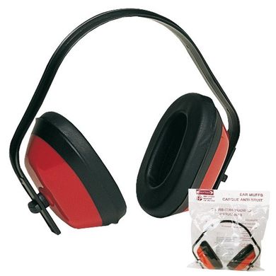 Навушники МАХ 200 з дужкою червоні SNR 27 дБ