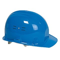 Защитная каска строительная Classic, синяя, синій