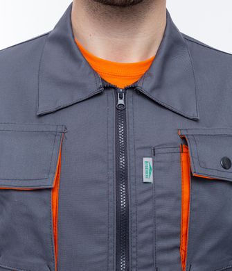 Куртка "СПЕКТР" серо-оранжевая, куртка, Україна, M