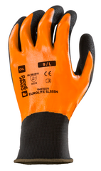 Перчатки  EUROLITE SL555N покрытые нитрилом, 10