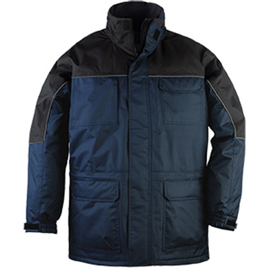 Куртка утеплена COVERGUARD RIPSTOP чорна/синя, куртка, Франція, Франція, L
