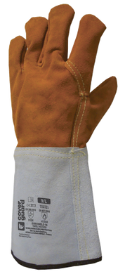 Перчатки сварщика кожаные COVERGUARD EUROWELD 250 оранжевые 1WEL25, 9