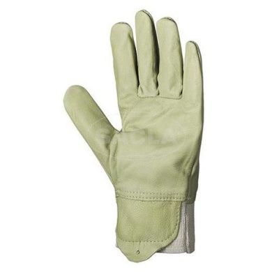 Перчатки кожаные COVERGUARD HYDROFUGE LONG 2460, зеленые , 10